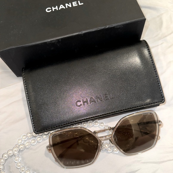 Chanel Pearl Sunglasses